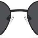AMOMOMA Retro Rectangle Sunglasses for Womens 90s Y2k Narrow Square Sunglasses Metal Frame Polarized AM6641
