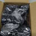 Aluminum Foil Balloon Weights for Parties (6 pcs) - 0.31lb (140g) Each - Premium Balloon Anchors for Birthday, Wedding, Dinner, Indoor & Outdoor Decorations(Black 6pcs)