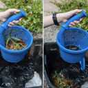 DebrisZ B9 Skimmer Basket for Inground Pool - Patented Handle & Quick Release Empty. New Heavy Duty Design with Greater Strength, Fits Popular U3 Style Pool Skimmers