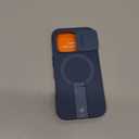 SURITCH for iPhone 16 Pro Case with Slide Camera Cover and Adjustable Kickstand, Compatible with MagSafe, Shockproof Bumper Case Slim Protective Cover for iPhone 16 Pro 6.3 Inch, Blue