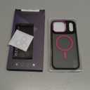 Magnetic 3 in 1 for iPhone 17 Pro Max Case, [Omni-Directional Protection] with 1x Screen Protector + 1x Camera Cover, [Seamless Work with Magsafe] Protective Silm Case for iPhone 17 Pro Max Hot Pink