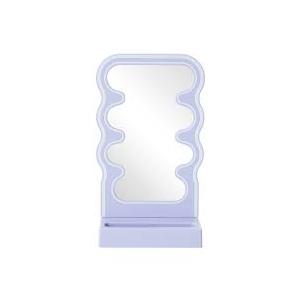 Wavy LED Light & Mirror Phone Holder