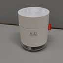 Portable Mini Humidifier, 500ml Small Cool Mist Humidifier, USB Personal Desktop Humidifiers for Baby Bedroom Travel Office Home, Auto Shut-Off, 2 Mist Modes, Super Quiet, White