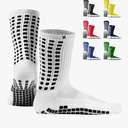 Lux Dual Grip Socks - Soccer Grip Socks for Men and Women. GripArray Performance & Comfort, No Size