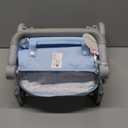 JC Toys - Berenguer Boutique | Fashionable Stroller with Canopy and Storage | Simple Folding |Blue Accessory Collection | for Dolls up to 18" | Ages 3+