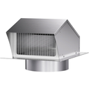 Roof Vent Cap 8 Inch Removable Roof Vent Dryer Vent Cap Attic Vent Cap with Damper