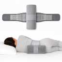 SJFFDP Side Position Trainer Belt, Anti Snoring Device, Prevent Back Sleep (L)
