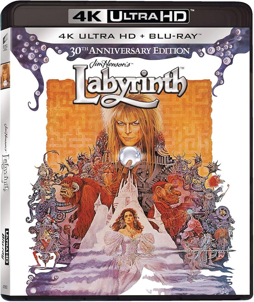 Labyrinth (30th Anniversary Edition), Bluray