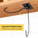 KIBBEH 4 Pack Banana Hanger Under Cabinet
