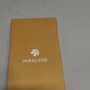 Miracase Magnetic for iPhone 17 Pro Case 6.3" [Compatible with MagSafe] Full-Body Phone Case with Built-in Glass Screen Protector & Camera Control,Drop Proof iPhone 17 Pro Cover, Lilac