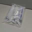 3 Pack 100ml Syringes with 14G 1.0'' Blunt Tip Needles and Storage Caps(Luer Lock), Plastic Reusable Syringe for Glue Applicator, Oil Dispensing Multiple Uses