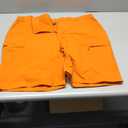 TACVASEN Men's Hiking Cargo Shorts Quick Dry Lightweight for Outdoor Golf Fishing Tactical Casual with Multi Pockets (36, Orange)