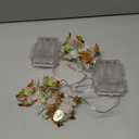 Easter Decorations Lights Battery Operated 2Pack 80LED Total 26FT Carrot Bunny Rabbit Egg Fairy String Lights 8 Modes for Home Bedroom Party Indoor Outdoor Window Tree Spring Easter Decor, Warm White