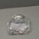 TAILI Soap Holder Bar Dish Suction Cup, Bar Shampoo Rack for Shower Wall, Draining Soap Saver Tray for Bathroom, Rustproof Stainless Steel Sponge Holder for Tub, Kitchen, Drill-Free, White (1 Tier)