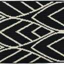 HDFK Door Mat, 30x17 Inch Black Slip-Proof Entry Rug for Muddy Paws - Heavy-Duty Washable Floor Mats for Indoor Outdoor, TPR-Backed Dirt Catcher for Pets & Porches