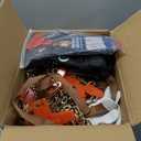 Snow Chains for SUV Car Pickup Trucks RV, Universal Adjustable Emergency Portable Snow Tire Chains, Applicable Tire Width 215-315mm (8.4-12.4 inch) (6 Packs)