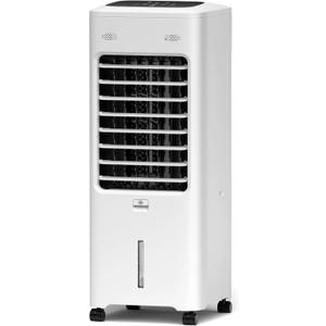 Windowless Air Conditioner Portable, Swamp Cooler Air Conditioner with 2 Gal Water Tank, Ventless Evaporative Air Cooler, 3 Modes, 3 Speeds, Timer, Remote, Swing, Suitable for Home Indoor Bedroom