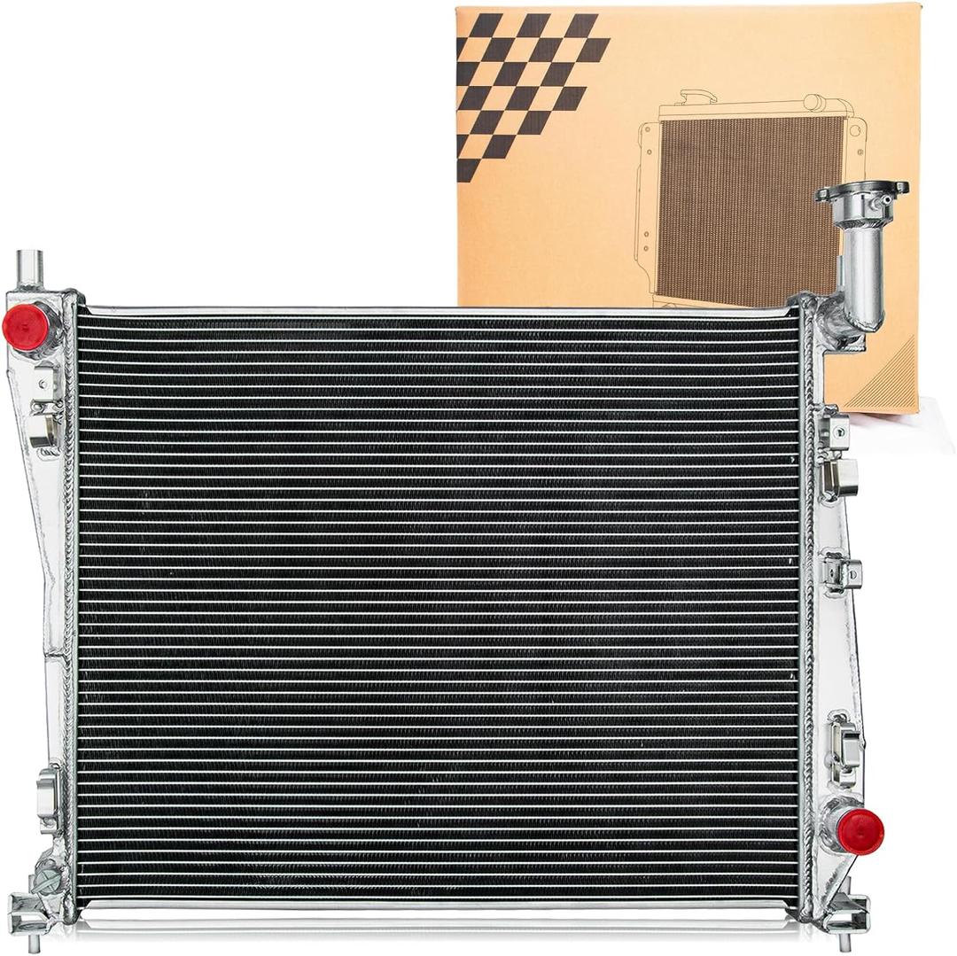 3Row Aluminum Radiator for 2011-2021 Jeep Grand Cherokee Limited 3.6L 5.7L | Laredo Trailhawk SRT Summit,for Dodge Durango 3.6L V6 5.7L 6.4L V8 2012 2013 2014 2015 2016 2017 2018 2019 2020