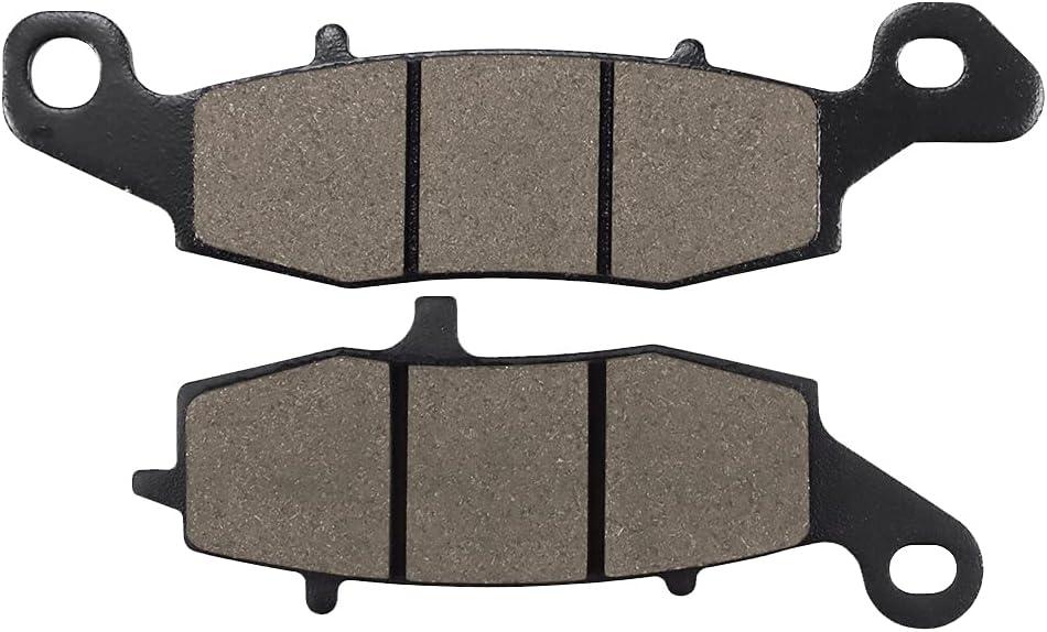 Brake Pads Front and Rear Raplacement for Kawasaki Vulcan 1500 VN1500/Vulcan 1600 VN1600 Classic/Vulcan 1600 VN1600 Nomad/Vulcan 1700 VN1700/Vulcan 900 VN900/Versys 650 KLE 650