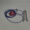 Dog Tie Out Cable and Stake for Yard,(up to 200lbs) 15ft Heavy Duty Cable,360 Swivel Dog Run Anchors- No Tangle,Ideal for Outdoor Camping