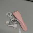 Electric Razor for Men & Women, 3-in-1 Cordless Rechargeable Foil Shaver with LED Display, Waterproof Wet & Dry Painless Body Razor for Face, Nose, and Ear Hair  Travel Friendly (Black)