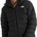 THE NORTH FACE Men's Aconcagua 3 Lined Hoodie | Wind Resistant, Water Repellent, 600 Fill Waterfowl Down Insulation (Large, Tnf Black)
