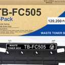 TB-FC505 TBFC505 Waste Container 1 Pack - Compatible TBFC505 TBFC50 TB-FC50 Waste Toner Box Replacement for Toshiba e-Studio 2505AC 2515AC 2555C 3005A 3015AC 3055C 3505AC 3508A 3515AC 3555c Printers