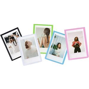 Orga'Neat 2x3 Magnetic Photo Frame Refrigerator for Fujifilm Instax Mini Instant Film, Magnet Picture Frames for Fridge Small Picture Holder for 8.6cm*5.4cm Picture -5 Pack