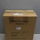 TIPGO 5 Gallon Motion Senor Bathroom Trash Can with Lid, Automatic Garbage Can Touchless, Smart Plastic Waste Basket for Narrow Spaces, Bathroom, Office, Bedroom, Living Room (Black)