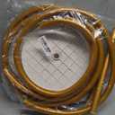 Bazen Upgraded 8.2ft & 5ft Balloon Arch Kit Glod Free Bending Shape Deformation Balloon Column Stand Half Arch Balloon Stand with Base Balloon Arch Frame for Wedding Baby Shower Birthday Decoration (Gold)