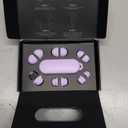 Ear Plugs for Sleeping, 35dB Noise Reduction Hearing Protection EarPlugs, Reusable Silicone Earplug, 7 Pair Eartips in XS/S/M/L Replaceable Single/Double Ear Plug for Sleep, Study, Events(Purple)