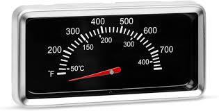 Hisencn 67088 67731 Grill Thermometer for Weber Genesis Series Replacement Parts, Temperature Gauge for Weber Summit Series Grills (2005-2016), Genesis II E/S-310 315 330 335 410 Grill, 2 3/8'' Dia