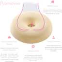 Bmmaa Original Postpartum Pillow | Premium Memory Foam Perineal Pain Relief Sitting Cushion | Hemorrhoids, Episiotomy, Postnatal, Lacerations, Stitches, Breastfeeding Perineum Cushion
