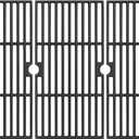 Grill Grates for Charbroil Advantage 4 Burner 463343015 463344015 463344116, Gas2coal 463340516 Gas Grill, Grill Grids for Char-Broil 463336016, Replacement for G467-0002-W1 Cast Iron Cooking Grids