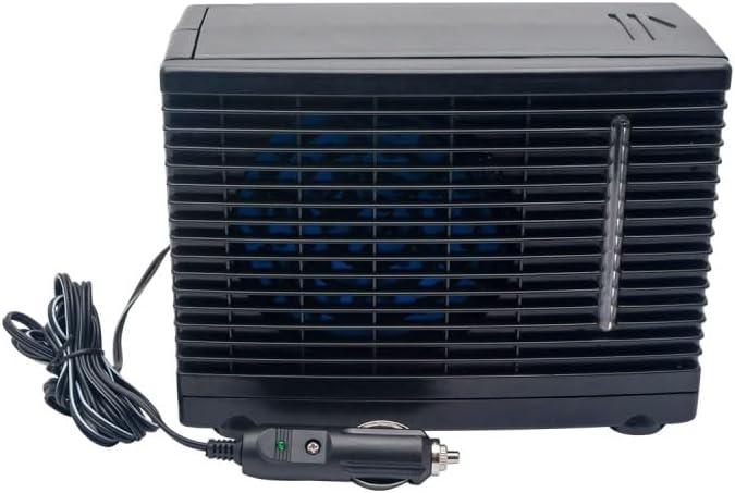 Portable 12V Car Air Condition, Universal Dashboard AC Car Cooling Fan Blow Cold Air with Cigarette Lighter Plug in Fit for Vehicles Truck RV SUV Boat Golf