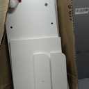 37 Inch White Desk Hutch Dorm Top Only with Felt Board for College