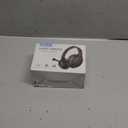 Wireless Headset with Mic for Work up to 40H Talk Time, Over-Ear Foldable Bluetooth Wireless Headset with AI Noise Cancelling Mic, Bluetooth V5.3 & USB Dongle & Mic Mute for Home Office (Black)