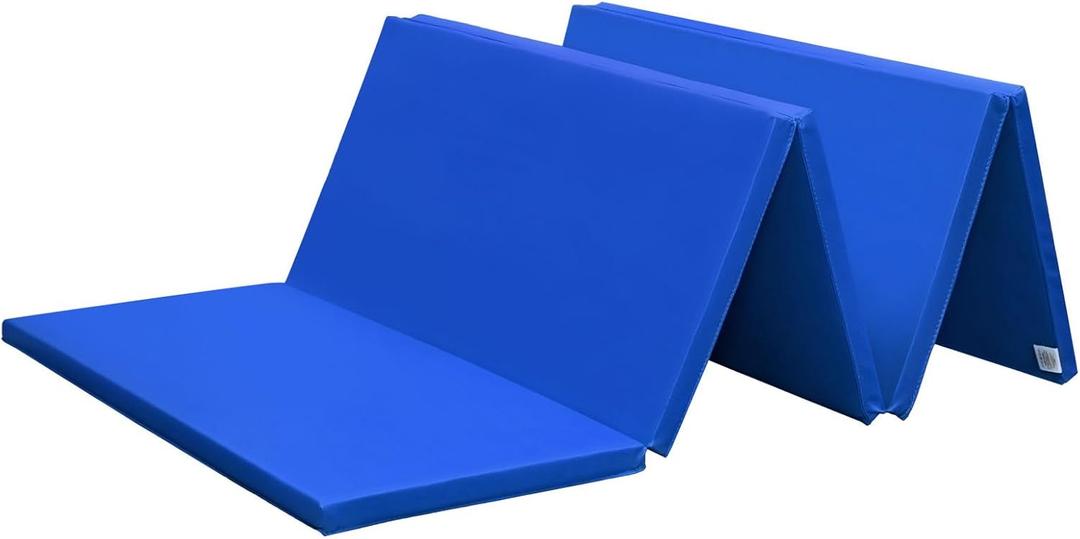 Gymnastics Mat Folding Stretch Mats 75"x31"x1.2" Exercise Muscle Training Children Play Horizontal Bar Mat Yoga Sports Soundproof Home Use