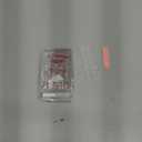 MISUD Press on Nails - Medium Almond Glue on Nails with Chrome, Acrylic French Tip Design 24 pcs