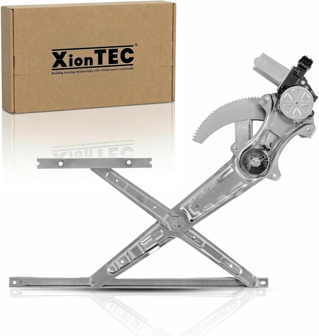 Power Window Regulator with Motor, Front Left Driver Side, Compatible with Nissan NV1500 NV2500 NV3500 2012 2013 2014 2015 2016 2017 2018 2019 20202021, Replace# 751-628 807211PF0A