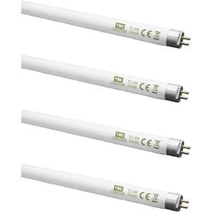 4w / 6 inch Soft White 3500K Tubes - F4T5/SW Fluorescent Tube Lamps 150mm / 6''- CFL Bulbs - G5 2-Pin Base Fittings - T5 High Efficiency Lamps (4-Pack)