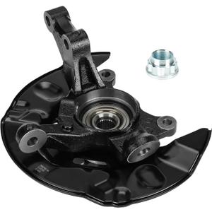 Front Left Steering Knuckle & Wheel Bearing Hub Assembly Fit for Toyota Corolla L4 1.8L 2003-2008 2003 2004 2005 2006 2007 2008 Replace for 698389 698-389 4321219015 5 Lugs, Driver Side