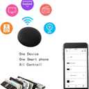 Tuya Smart WiFi IR Remote Control for TV DVD Air Conditioner AUD,All in One Infrared Universal Remote Controller,Compatible with Alexa Google Home (Black IR)