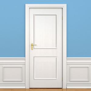 1 Set Peel and Stick Door Moulding Trim Kit Premade Wall Moulding Panels Flexible Self Adhesive 3D Wainscoting Panels for Mirror Window Frame Decor, Top 22" x 36" and Bottom 22" x 24"