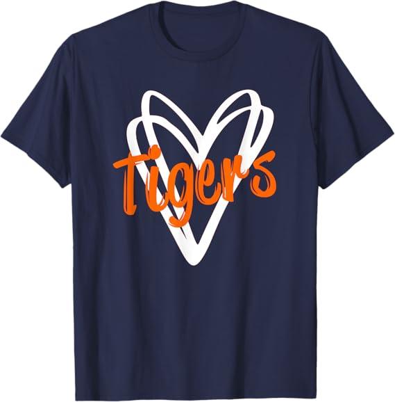 Tiger Men Women Boys Girls Youth Kids Teen T-Shirt Large