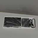 Samsers Foldable Bluetooth Keyboard with Touchpad - Portable Wireless Keyboard with Holder, Rechargeable Full Size Ultra Slim Pocket Folding Keyboards for Android Windows iOS Tablet & Laptop - Black (BT x1)