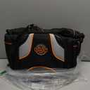 Tool Backpack Bag, HVAC Heavy Duty Construction Tools Backpack for Men, Professional Level Durable Tool Organizer, with Molded Base & Combination Lock, for Electricians & Home Repair