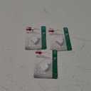 Power Gear Telephone Duplex Adapter, Home or Office, Compatible with Answering Machines, All Brands, RJ14, RJ11, White, 76191, 3 Pack