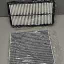 Cabin&Engine Air Filter for Honda Pilot(2016-22), Acura MDX (2014-2020), Ridgeline(2006-14, 2017-25), Passport(2019-25), MDX Hybrid (2017-20) Air Filter Replace#CF10134 CA12061 Accessories
