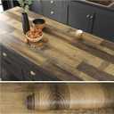 VEELIKE Wood Contact Paper Peel and Stick Countertops for Kitchen Butcher Block Countertop Contact Paper Waterproof Wood Wallpaper 15.7''x118'' Self Adhesive Wood Grain Vinyl Wrap for Wall Table Floor